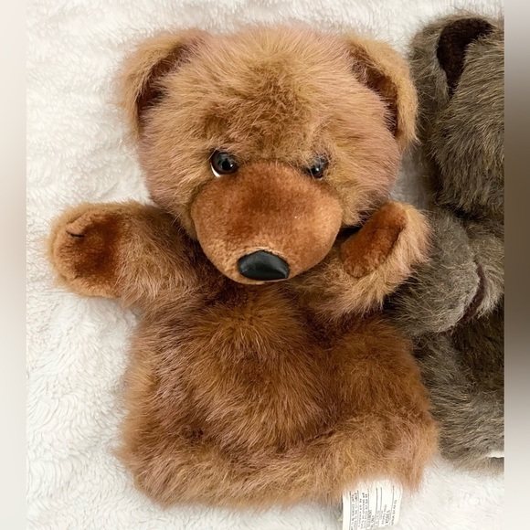 Vintage 1985 24K Polar Puff Bear Puppets Collectibles - Picture 2 of 8